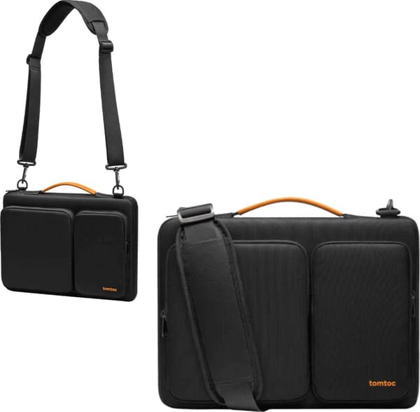 Tomtoc Defender-A42 laptop taske 14\" (sort)