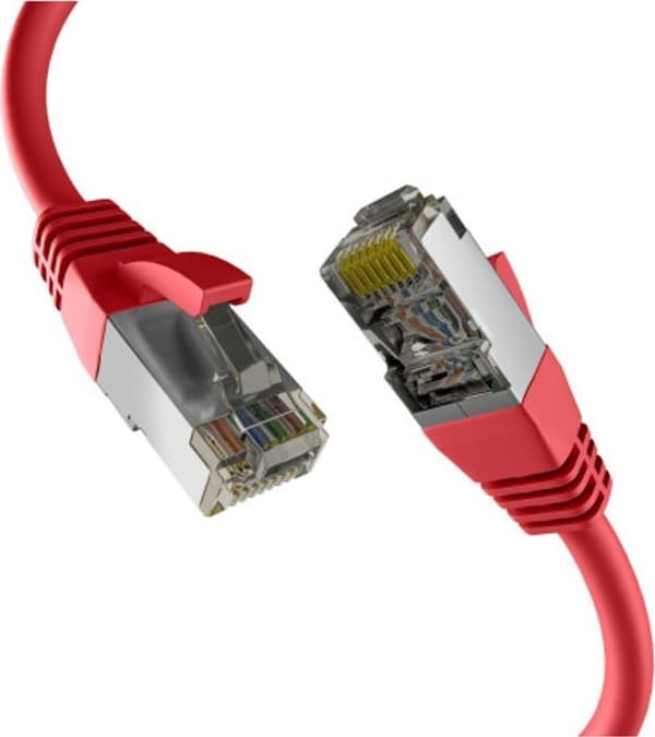 CAT8.1 RED 3M PATCH CORD