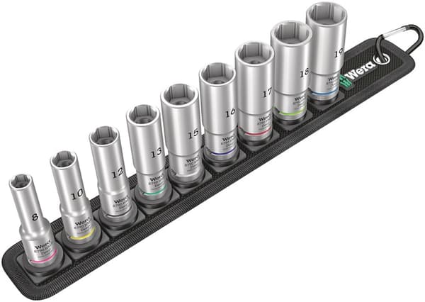 Wera Belt B Deep 1 -hylsysarja 3/8\" vääntiöllä