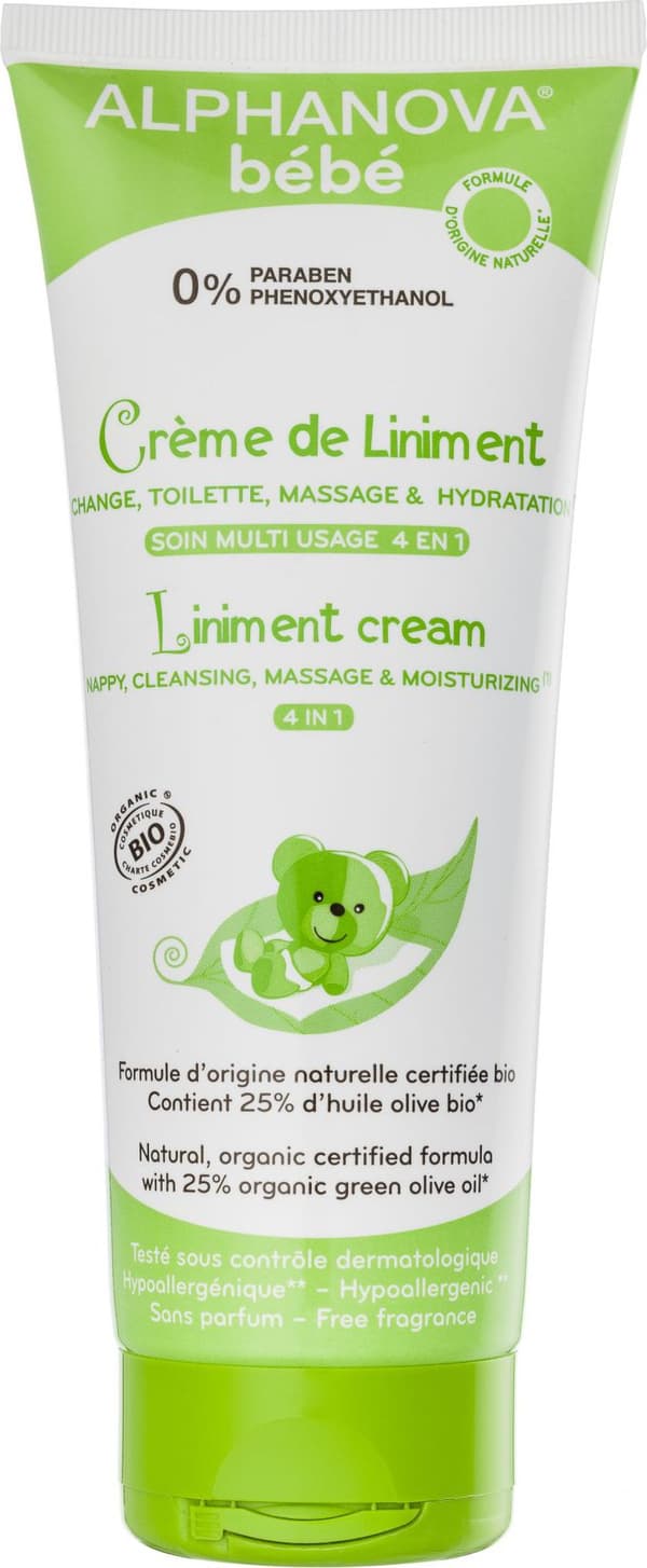 Alphanova Bebe Fugtighedscreme 4i1, 200ml (ALP01004)