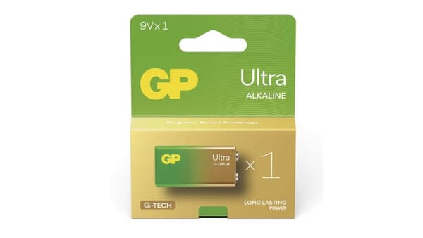 Batteri GP Ultra Alkaline 9V/1