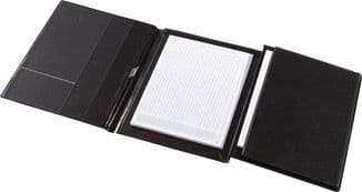 Chaufførmappe A5 PVC sort