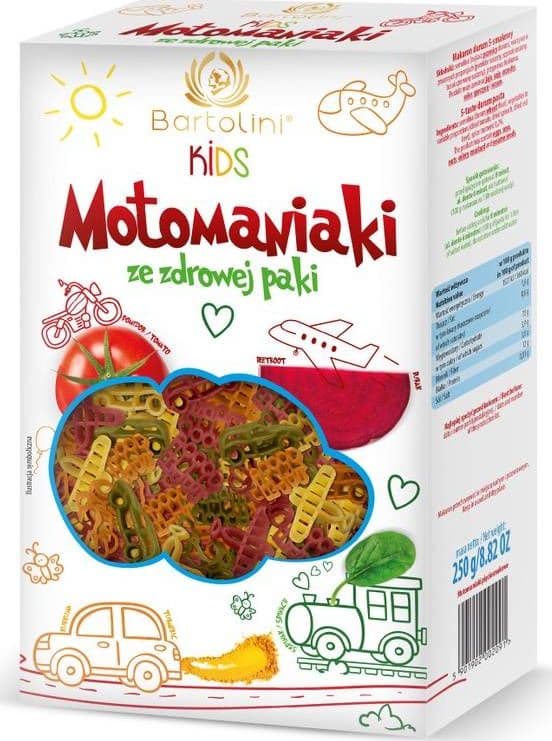 Tabit Pasta Bartolini KIDS 250g pieciosmac motomaniacs