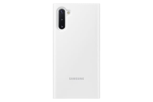 Fodral Samsung EF-NN970PW Note 10 N970 vit/vit LED View Cover
