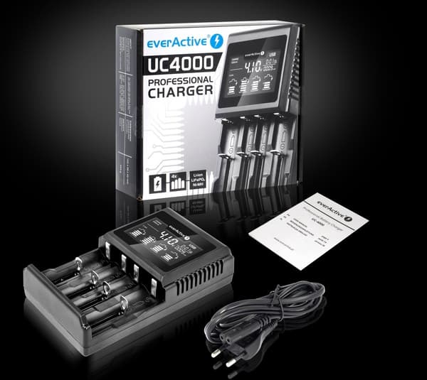 EverActive UC-4000 Batterioplader (Ingen data)