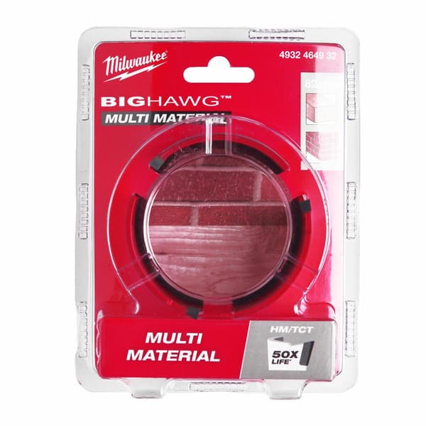 MILWAUKEE HULSAV BIG HAWG 82mm MULTI MATERIAL