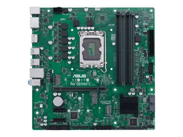 ASUS Bundkort Pro Q670M-C-CSM - micro ATX - Socket LGA1700 - Intel Q670