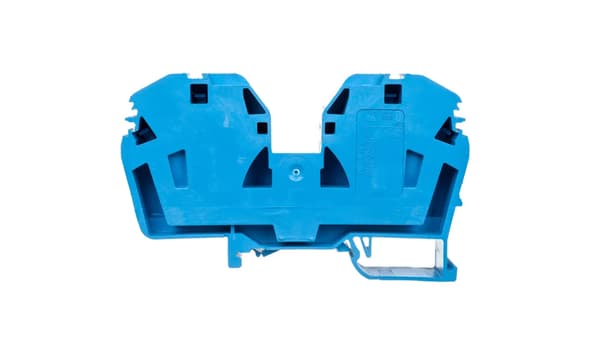2-leder skinneforbinder 35mm2 blå 285-634