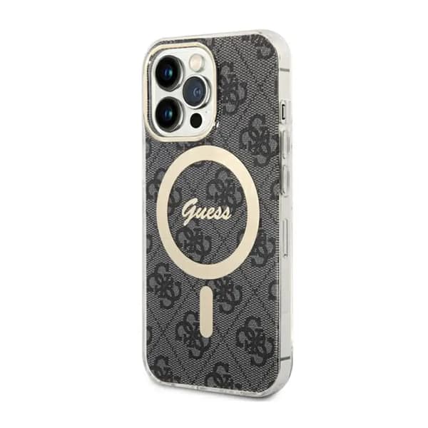 Guess GUHMP13LH4STK iPhone 13 Pro / 13 6.1\" sort/sort Hardcase 4G MagSafe