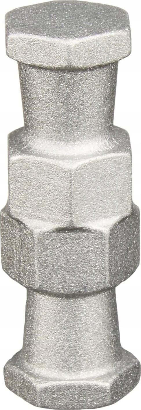 Manfrotto-liitin kahdelle 035:lle, kohtisuora