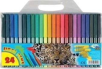 Zoo tuschpenne 24 farver