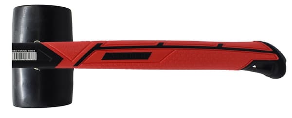 Svart gummihammare 450 g Abraboro