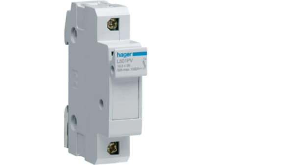 Modulær sikringsbase til PV-systemer 1P 10x38mm 32A 1000VDC L501PV