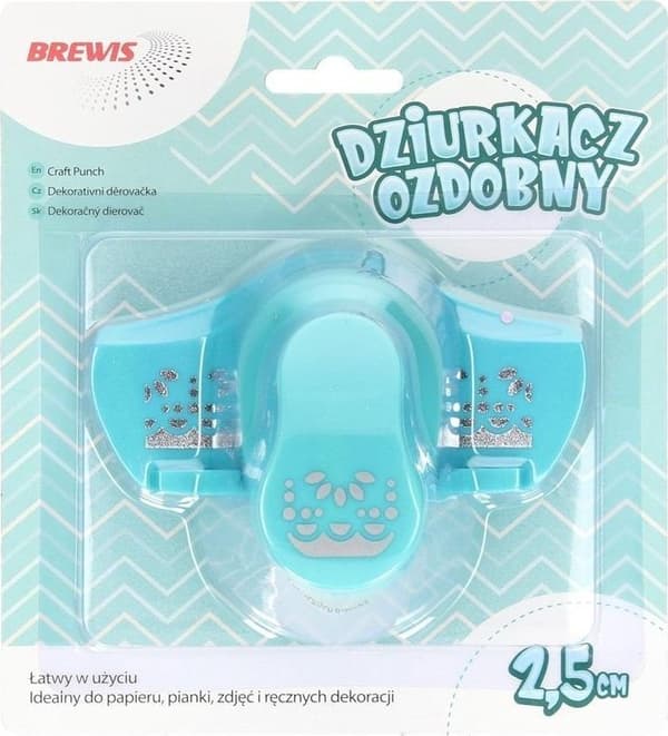 Dekorativ kantstans - Frill 2,5cm