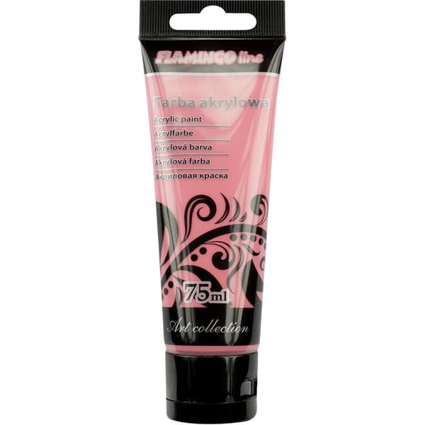 Akrylfärg 75ml 023 blekröd
