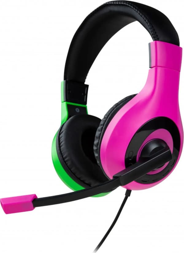Hörlurar Nacon Nintendo Switch Stereo Rosa (SWITCHHEADSETV1P+G)