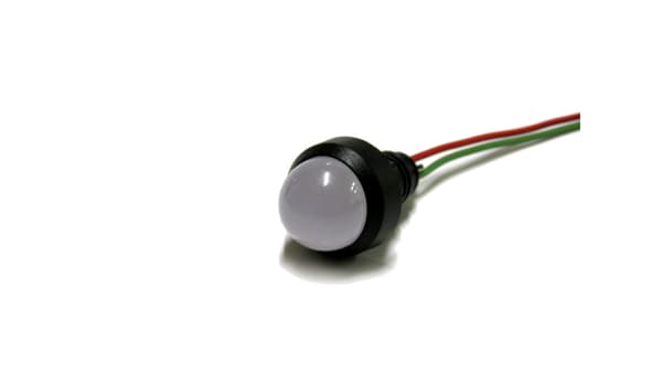 LED-lampe Klp 20B/24V, lampeskærm 20 mm, 12-24V, blå 84420003