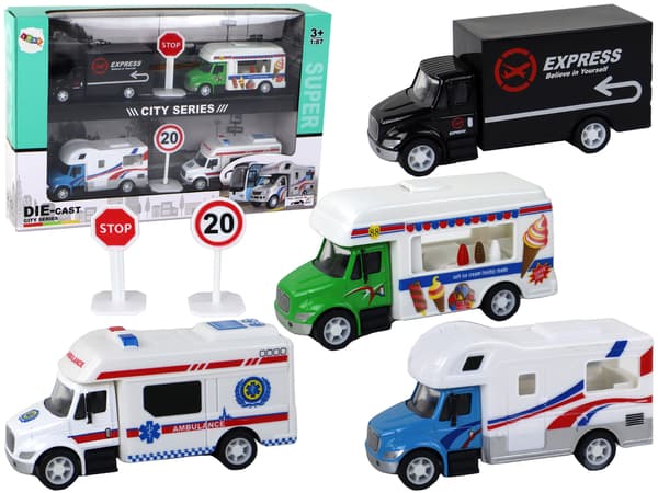 Husbil Vagn Ambulans Driven Glassbar