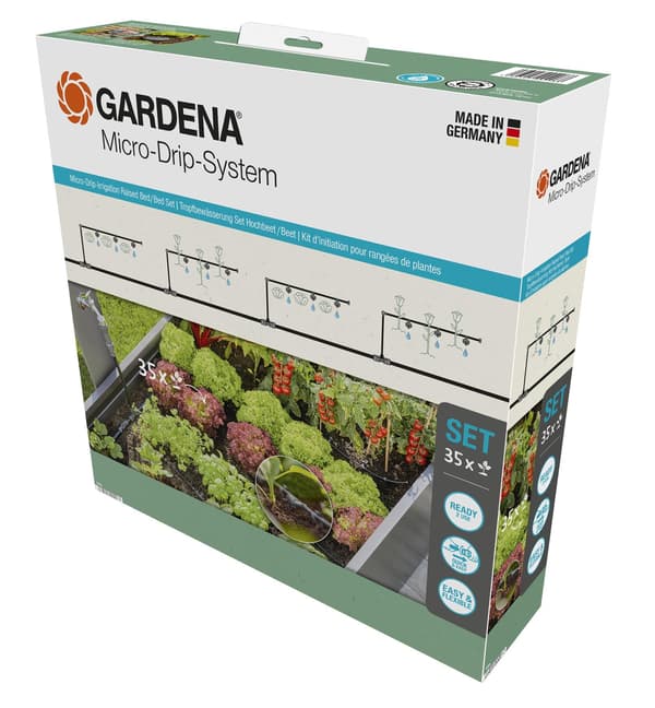Gardena Micro-Drip-System Sæt (35 Planter)