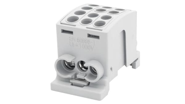 Klemme HLK 100A-3 (1x25.2x16/1x25.2x16) - grå