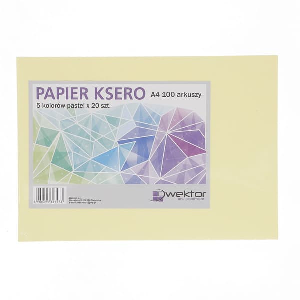 Kopipapir A4/100K farvet Pastel