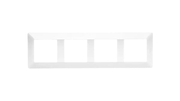 Legrand firedobbelt ramme Valena Life hvid (754004)