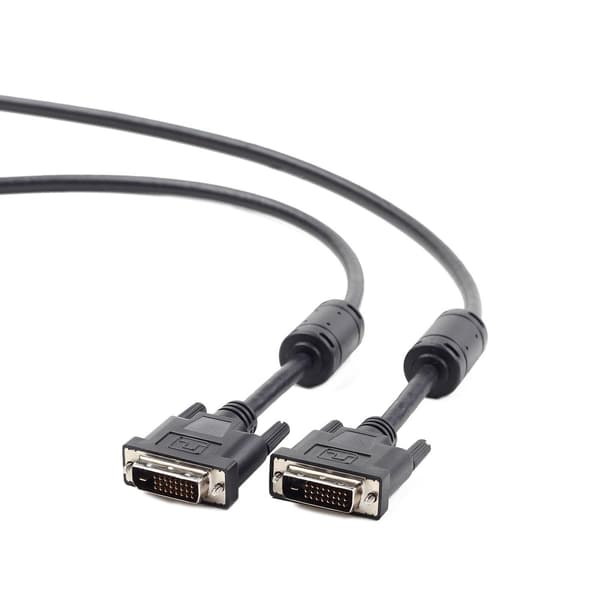 KAAPELI DVI-DM/DVI-DM (24+1) DUAL LINK 4.5M GEMBIRD