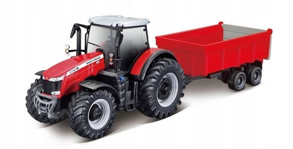 Maataloustraktori Fergusson 8740S + BBURAGO Kippiauto