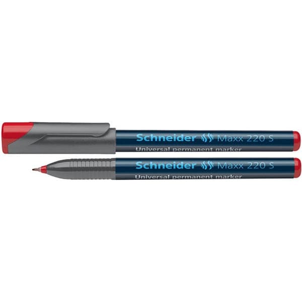 Schneider Foliopis Maxx 220S, rød (SR112402)