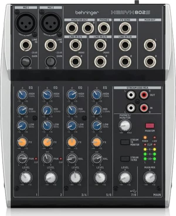 Behringer XENYX 802S -äänimikseri