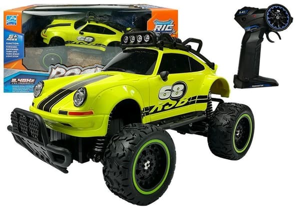 Kauko-ohjattava auto maasto R/C Beetle Vihreä 2.4G