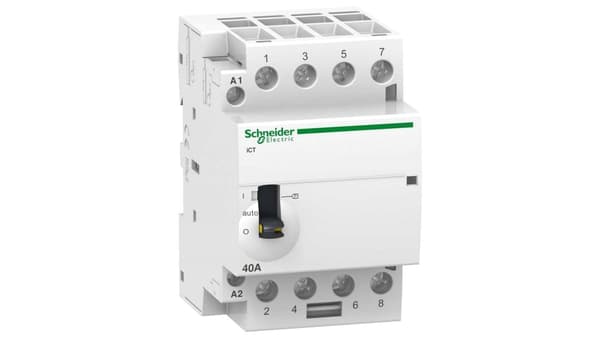 Modulær kontaktor iCT 40A 4NO 220... 240 V 50 Hz MO A9C21844