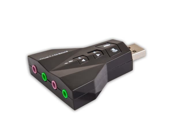 Äänikortti SAVIO AK-08 (Ulkoinen; USB 2.0)