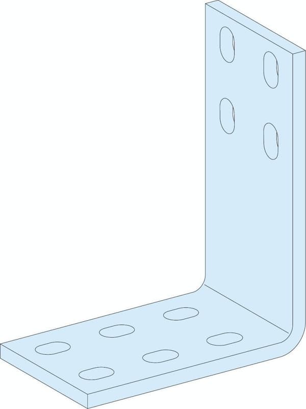 PrisaSet 2-forbinder mellem lodrette og vandrette PE-skinner LVS04672