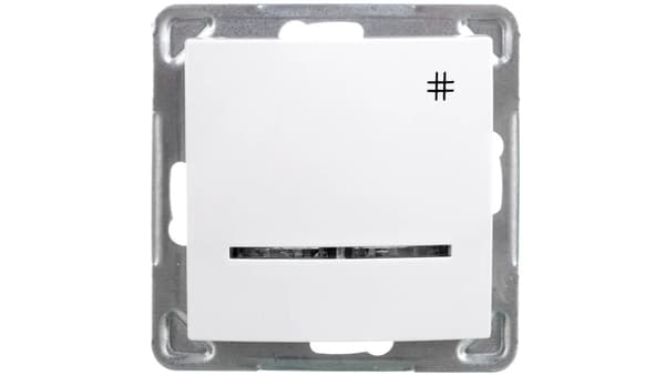 Ospel Cross link Impression med belysning vit (LP-4YS/m/00)