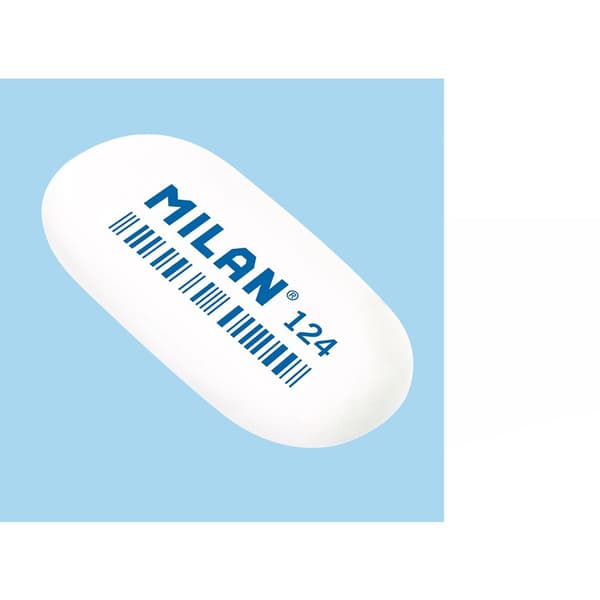 Oval syntetiskt suddgummi (24st) MILAN