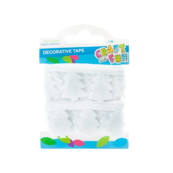 Filttape selvklæbende juletræ 3cm 2m