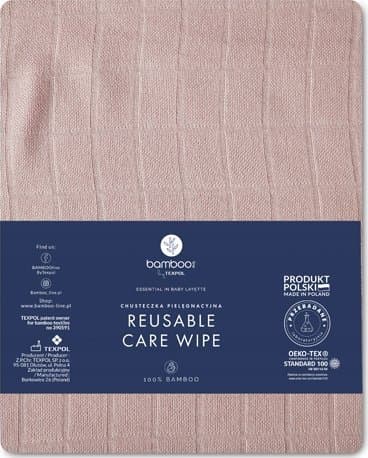 Texpol BLE BAMB.30X30 KLASSISK PUDDERROSE 170G GAT1