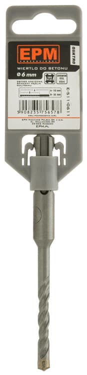 SDS+ QUATRO BOREBIT TIL BETON 14*400
