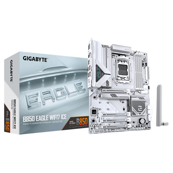 Gigabyte B850 EAGLE WIFI7 ICE - bundkort - ATX - Socket AM5 - AMD B850