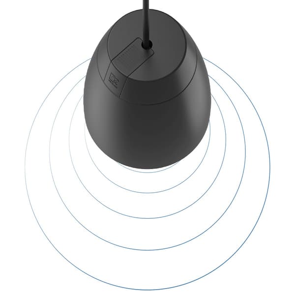 AUDAC ALTI6/B 2-vejs hængende højttaler 6\" audac, sort version