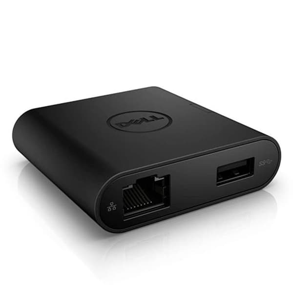 Dell-adapter USB-C till HDMI/VGA/Ethernet/USB 3.0 DA200