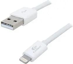 Kabel USB Luxa2 USB-A - Lightning 1 m Hvid (PO-APP-PCL1WH-00)