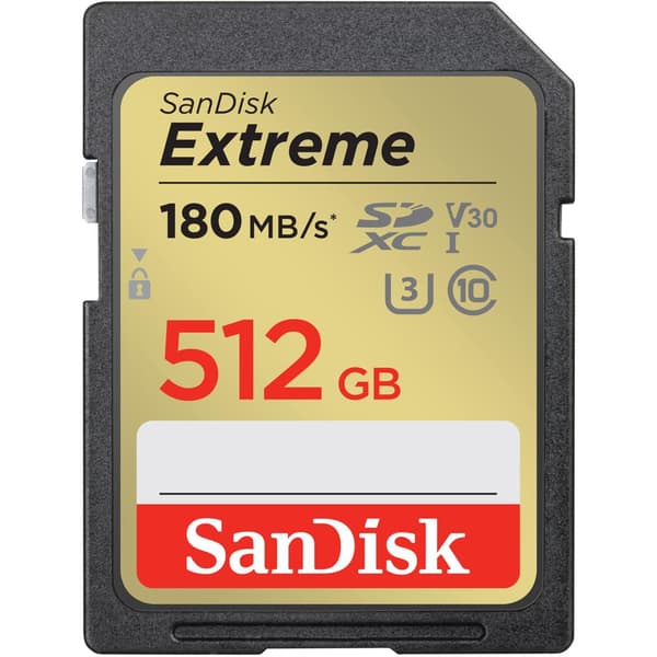 SanDisk Extreme - flashhukommelseskort