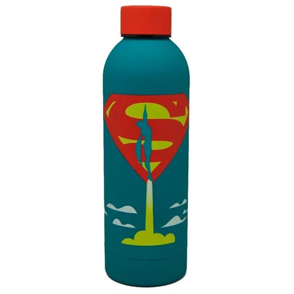 DC Comics Teräsmies ruostumattomasta teräksestä valmistettu pullo 700ml