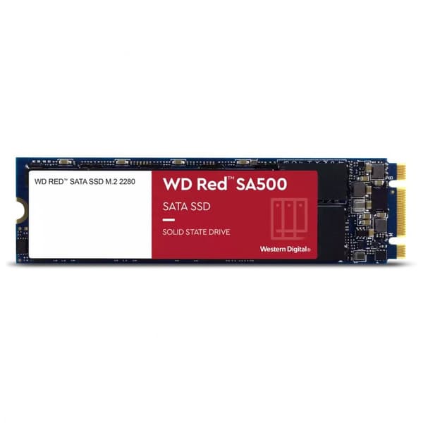WD SSD Rød - 500 GB - 2.5\" - SATA 6 GB/s