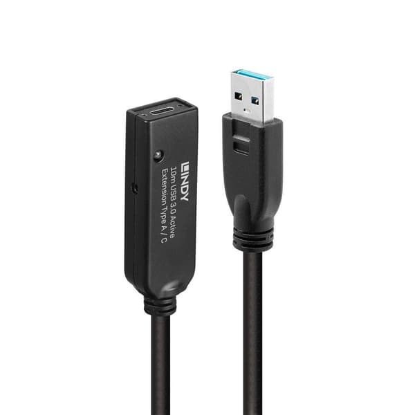 LINDY - USB-förlängare - USB 3.2, USB 3.1 Gen 1, USB 3.0