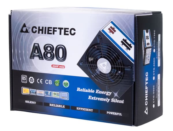 Chieftec A-80 Series CTG-750C - strømf