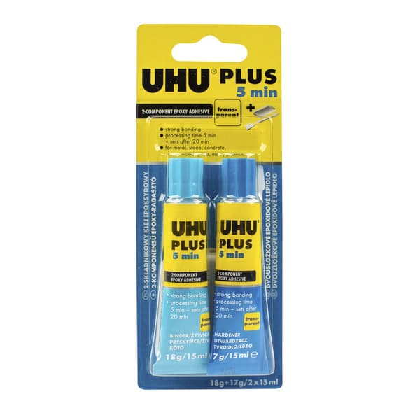 Epoxylim UHU Plus 5min 2x15ml