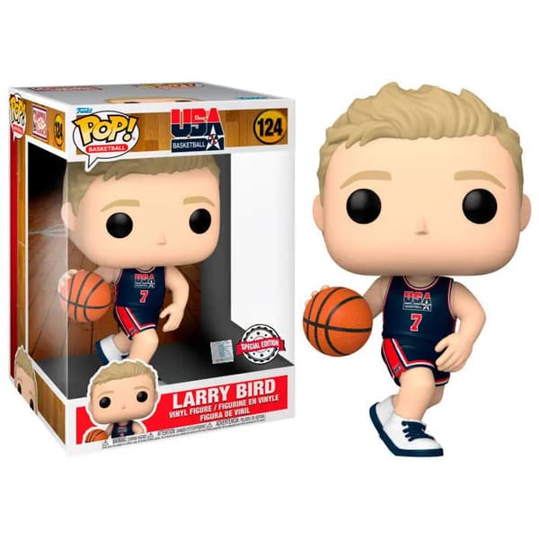 POP figur NBA Larry Bird 1992 Team US Navy Jersey Eksklusiv 25cm